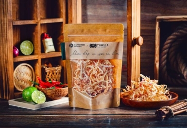 Top 5 món nhậu từ khô mực xé sợi