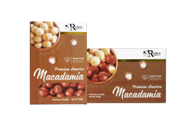 Hạt macca nứt vỏ hộp giấy Rasha