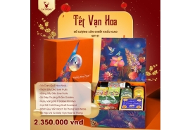Hộp quà Tết 2025: Vạn Hoa 21