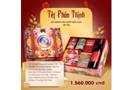 Hộp quà Tết 2025: Phồn Thịnh 08