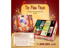 Hộp quà Tết 2025: Phồn Thịnh 09