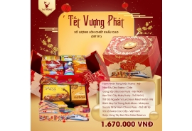 Hộp quà Tết 2025: Vượng Phát 01